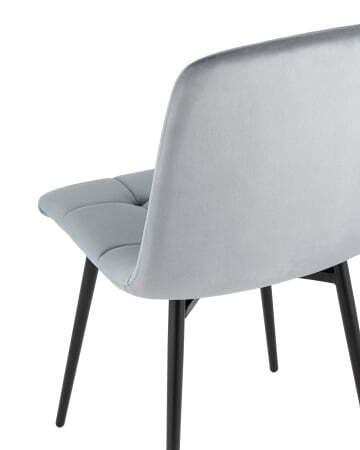 Стул Одди велюр серый (Стул Одди серый)