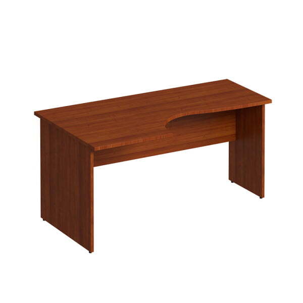 Стол эргономичный левый Комфорт К 133 1600x900x750 (Французский орех) Стол эргономичный левый Комфорт К 133 1600x900x750 (Французский орех)
