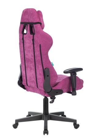 Кресло игровое Бюрократ VIKING KNIGHT LT15 FABRIC малиновый (Геймерское кресло VIKING KNIGHT розовый)