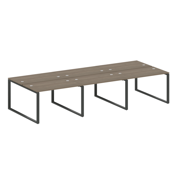 Рабочая станция Metal System Style БО.СМ-6.2 3600x1475x750 (Вяз/Антрацит металл) Рабочая станция Metal System Style БО.СМ-6.2 3600x1475x750 (Вяз/Антрацит металл)