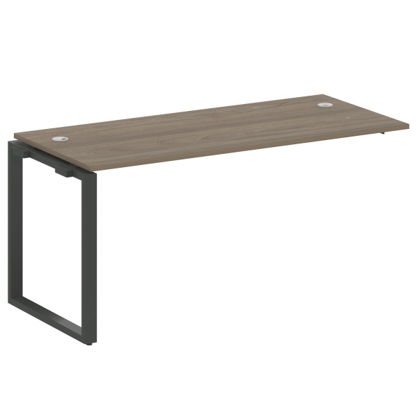 Проходной наборный элемент рабочей станции Metal System Style БО.ПРС-СП-1.4 1600x720x750 (Вяз/Антрацит металл) Проходной наборный элемент рабочей станции Metal System Style БО.ПРС-СП-1.4 1600x720x750 (Вяз/Антрацит металл)