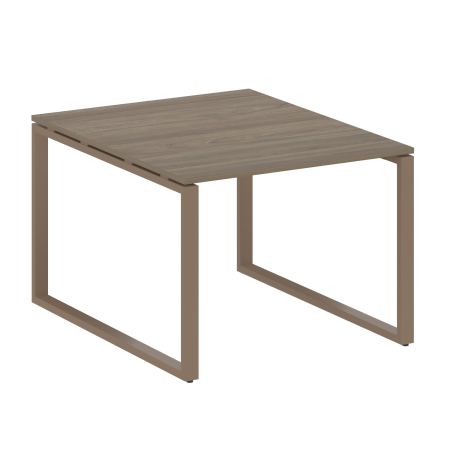 Переговорный стол 1 столешница Metal System Style БО.ПРГ-1.1 1000x1235x750 (Вяз/Мокко металл)