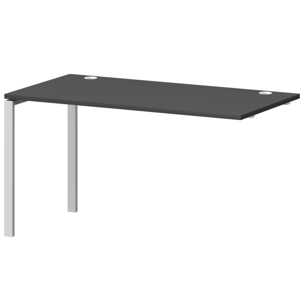 Модуль линейный на металлокаркасе Смарт СМС25-П-10К.73Э.Пр25 1000x730x750 (Графит/Белый)