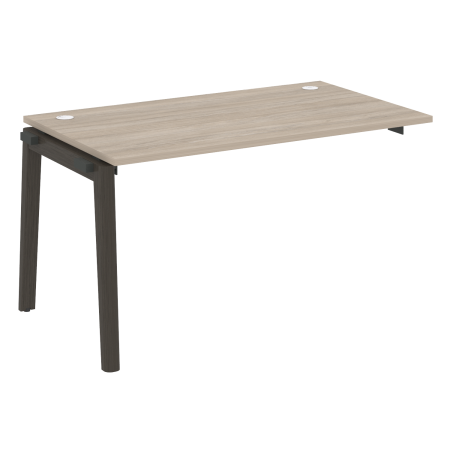 Наборный элемент рабочей станции на деревянных опорах Onix Wood OW.1.NRS-3.8 1380x800x750 (Дуб Аттик/Дуб Темный)