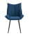 Стул Осло велюр синий (Стул Осло синий) Стул Осло велюр синий (Стул Осло синий)