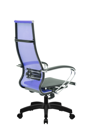 Кресло для руководителя Метта МЕТТА-7(MPRU)/подл.131/осн.001 (Васильковый)