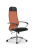 Кресло для руководителя Метта Sit 10 B1-180K - X2+UMF(X1) /Um00/Wh00/K1cL(M09.B23.G18.W01 (Черный | Оранжевый)