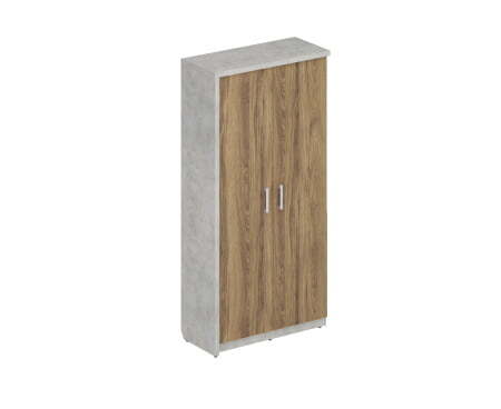 Шкаф (Комплект № 11 Wood&Stone СФ-534803+СФ-535105+СФ-535115 1035x454x2083 (Дуб Чарльстон/Бетон Чикаго)