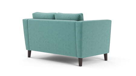 Диван 2-местный раскладной Neapole (1700x970x960) Аквамарин (Аквамарин)