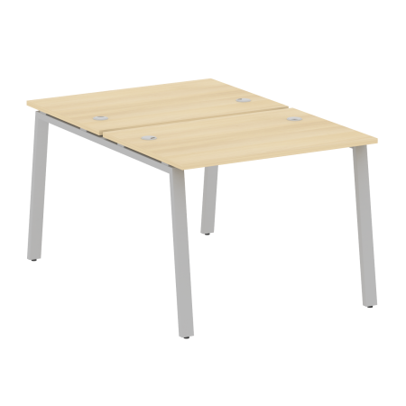 Рабочая станция Metal System Style БА.РАС-СП-2.1 1000x1475x750 (Акация/Серый металл)