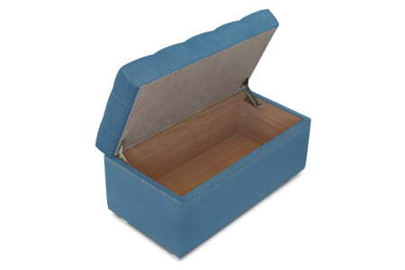 Банкетка Marcele 700 (720x420x450) Голубой (Голубой)