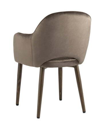 Стул Венера диамант велюр коричневый (Стул Венера диамант коричневый)