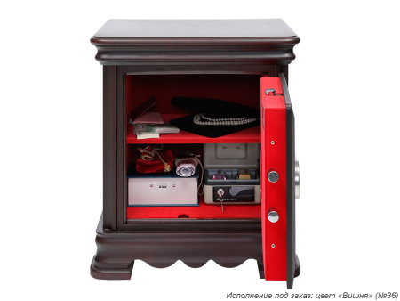 Взломостойкий сейф в дереве VALBERG КАРАТ-46 EL Д (Коричневый)