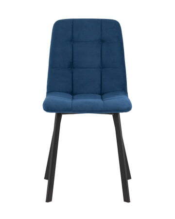 Стул Oliver Square велюр синий (Стул Oliver синий) Стул Oliver Square велюр синий (Стул Oliver синий)