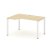 Стол рабочий эргономичный SN-6P.SPA-002(L) (1580х600/980х750) (Тиквуд Светлый/Металл Антрацит) Стол рабочий эргономичный SN-6P.SPA-002(L) (1580х600/980х750) (Тиквуд Светлый/Металл Антрацит)
