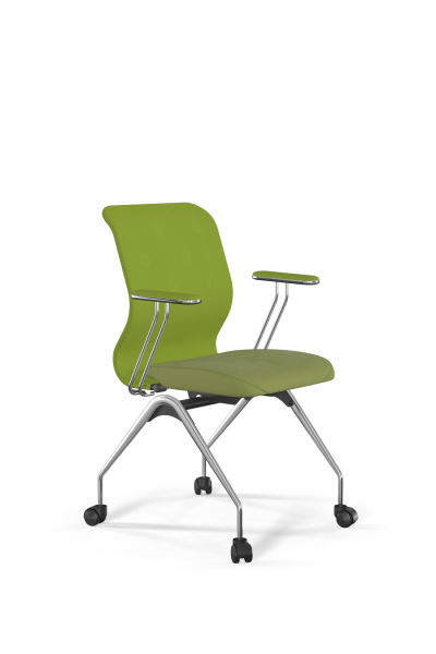 Кресло для руководителя Метта Sit 8 Mr4-4T - Vivaldi /Uh00/Wh12/T4mV-c(F53.W02) (Оливковый)