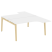 Рабочая станция на деревянных опорах Onix Wood OW.D.SA-4 1580x2395x750 (Тиквуд Светлый/Дуб Темный) Рабочая станция на деревянных опорах Onix Wood OW.D.SA-4 1580x2395x750 (Тиквуд Светлый/Дуб Темный)