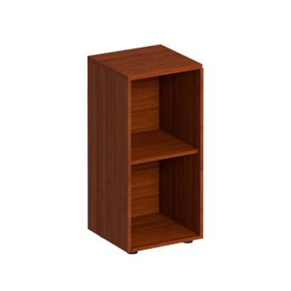 Стеллаж низкий узкий Комфорт МП2 К 422 400x380x840 (Французский орех) Стеллаж низкий узкий Комфорт МП2 К 422 400x380x840 (Французский орех)