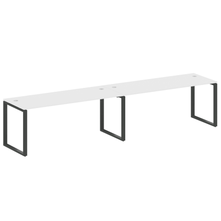 Рабочая станция Metal System Style БО.СМ-2.5 3600x720x750 (Белый/Антрацит металл)