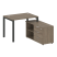Рабочая станция с опорной тумбой правая Metal System Style БП.РС-СТС-2.1 Пр 1100x1520x750 (Дуб Наварра/Серый металл) Рабочая станция с опорной тумбой правая Metal System Style БП.РС-СТС-2.1 Пр 1100x1520x750 (Дуб Наварра/Серый металл)