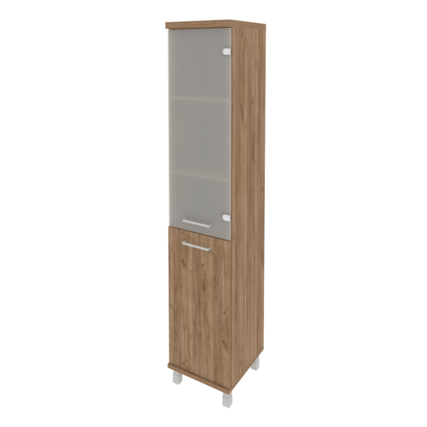 Шкаф First KSU-1.2 Пр 400x430x2060 (Дуб Табак) Шкаф First KSU-1.2 Пр 400x430x2060 (Дуб Табак)