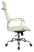 Кресло руководителя CH-993 слоновая кость эко.кожа крестов. металл хром (Слоновая кость)