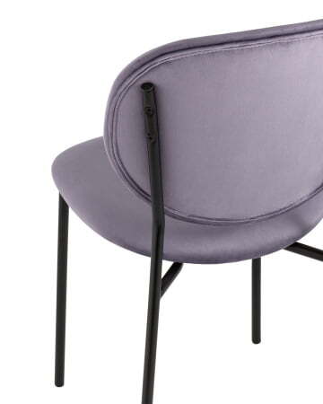 Стул Стенли велюр пыльно-сиреневый (Стул Стенли пыльно-сиреневый)