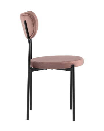 Стул Барбара велюр пыльно-розовый (Стул Барбара пыльно розовый)