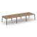 Рабочая станция 2-х сторонняя SN-5A.DRS-071 (2940х1432х750) (Тиквуд Светлый/Металл Антрацит) Рабочая станция 2-х сторонняя SN-5A.DRS-071 (2940х1432х750) (Тиквуд Светлый/Металл Антрацит)