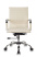 Кресло руководителя CH-883-LOW слоновая кость эко.кожа низк.спин. крестов. металл хром (Слоновая кость)