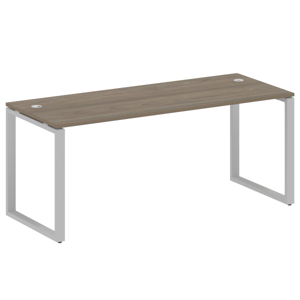 Стол письменный Metal System Style БО.СП-5 1800x720x750 (Вяз/Серый металл) Стол письменный Metal System Style БО.СП-5 1800x720x750 (Вяз/Серый металл)