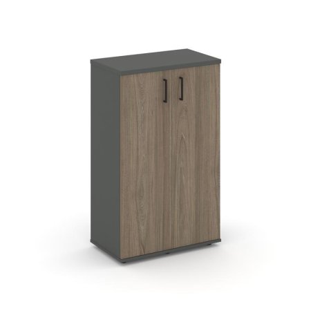 Тумба опорная/приставная SN.TOP-063 (800х400х1150) (Антрацит/Вяз Благородный)