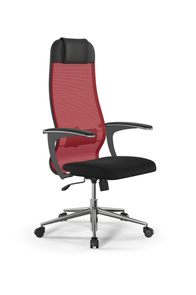 Кресло для руководителя Метта Sit 10 B1-111U - X2+UMF(X1) /Ub00/Wh00/U0mL-b(M09.B23.G18.W01) (Красный | Черный) Кресло для руководителя Метта Sit 10 B1-111U - X2+UMF(X1) /Ub00/Wh00/U0mL-b(M09.B23.G18.W01) (Красный | Черный)