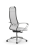 Кресло для руководителя Метта SynchroSit 10 B1-117K - Extra /Um02/Wm12/K1cL(M23.B23.G18.W02) (Белый)