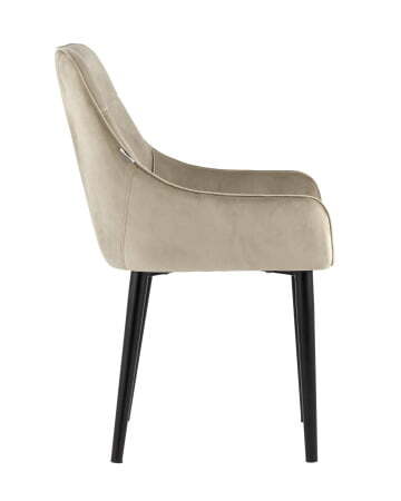 Стул Джоан велюр бежевый (Стул Джоан бежевый)