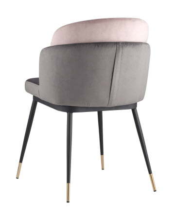 Стул Пенелопа темно-серый (Стул Пенелопа темно серо розовый)