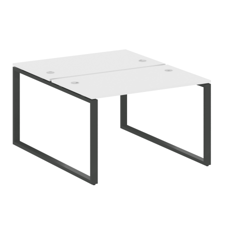 Рабочая станция Metal System Style БО.РАС-СП-2.2 1200x1475x750 (Белый/Антрацит металл)