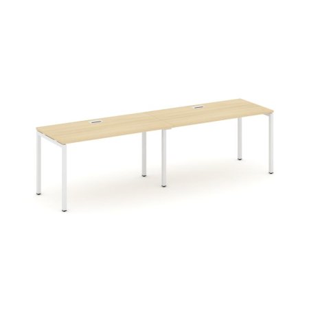 Рабочая станция 1 сторонняя SN-4P.ORS-024 (3160х800х750) (Акация Лорка/Металл Белый)