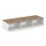 Рабочая станция 2-х сторонняя SN-D.DRS-081 (2940х1632х750) (Тиквуд Светлый/Антрацит) Рабочая станция 2-х сторонняя SN-D.DRS-081 (2940х1632х750) (Тиквуд Светлый/Антрацит)