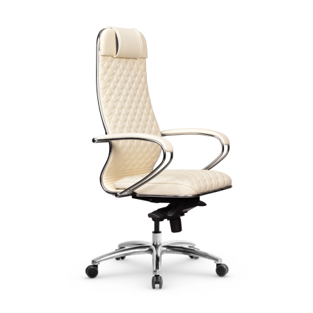 Кресло для руководителя Метта Samurai KL-1.04 MPES (Молочный) Кресло для руководителя Метта Samurai KL-1.04 MPES (Молочный)