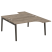 Рабочая станция на деревянных опорах Onix Wood OW.D.SA-4 1580x2395x750 (Тиквуд Светлый/Дуб Темный) Рабочая станция на деревянных опорах Onix Wood OW.D.SA-4 1580x2395x750 (Тиквуд Светлый/Дуб Темный)