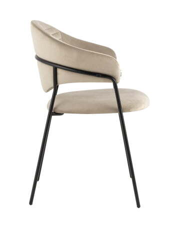 Стул Алексис велюр капучино (Стул Алексис капучино)