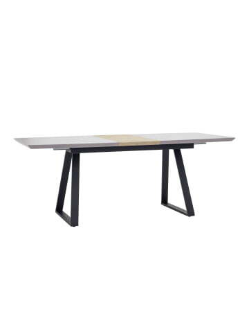 Стол обеденный Детройт раскладной 160-200*90 серый (Стол обеденный Детройт серый) Стол обеденный Детройт раскладной 160-200*90 серый (Стол обеденный Детройт серый)