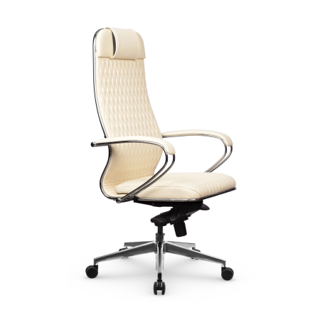 Кресло для руководителя Метта Samurai KL-1.041 MPES (Молочный) Кресло для руководителя Метта Samurai KL-1.041 MPES (Молочный)