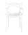 Стул Masters (Мастерс) пластик белый (Стул пластиковый Masters белый)