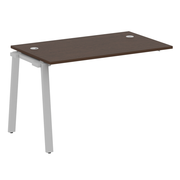 Проходной наборный элемент рабочей станции Metal System Style БА.ПРС-СП-1.2 1200x720x750 (Венге Цаво/Серый металл)