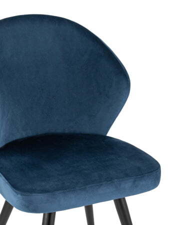 Стул Танго велюр синий (Стул Танго синий)
