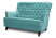 Диван 2-местный Caprize (1620x790x1000) Голубой (Голубой) Диван 2-местный Caprize (1620x790x1000) Голубой (Голубой)