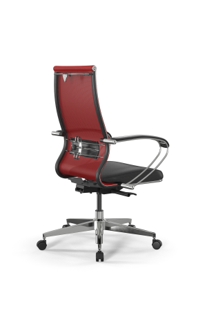 Кресло для руководителя Метта SynchroSit 10 B2-163K - T+Extra /Km00/Wm12/K1cL(M24.B22.G18.W02) (Красный | Черный) Кресло для руководителя Метта SynchroSit 10 B2-163K - T+Extra /Km00/Wm12/K1cL(M24.B22.G18.W02) (Красный | Черный)