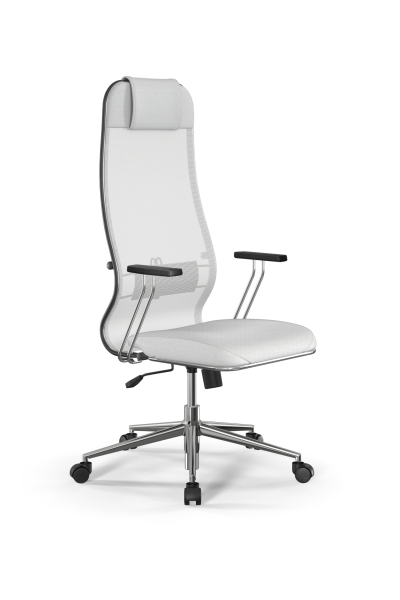 Кресло для руководителя Метта Sit 10 B1-115T - X2+Extra /Um00/Wm12/T1bp-c(M09.B23.G18.W01) (Белый) Кресло для руководителя Метта Sit 10 B1-115T - X2+Extra /Um00/Wm12/T1bp-c(M09.B23.G18.W01) (Белый)